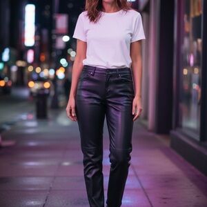 Women's Black Straight Leg Pants